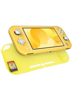 Защитный силиконовый чехол Switch Lite Protective Cover Case Желтый (GSL-010) (Nintendo Switch)